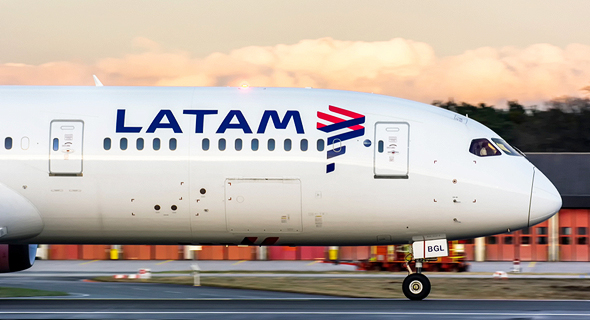 מטוס של חברת התעופה LATAM 