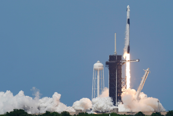 SpaceX is leading the commercialization of space. Photo: AP