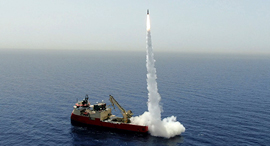 The LORA missile system. Photo: IAI