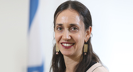 Yifat Alon Perel, head of the Economic and Trade Affairs in Washington DC. Photo: Gideon Sharon