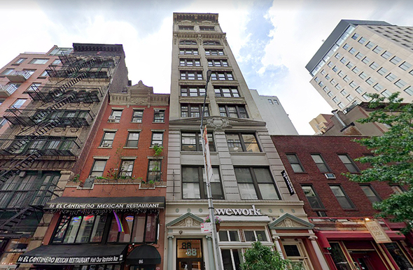 בניין ווי וורק ב ניו יורק יבם עוזבת wework IBM, צילום: Google Maps