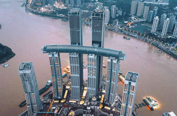 ראפלס סיטי עיר צ'ונגצ'ינג מגדל מאוזן קריסטל משה ספדיה , צילום: Capital Land