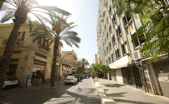 רחוב שער פלמר בחיפה, שבו נמצא בניין של הכשרת הישוב. העירייה קיימה שימוע לחוכרים