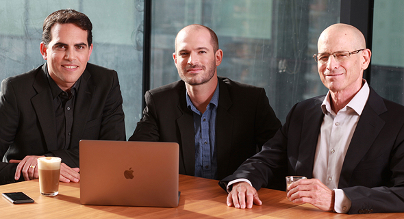 Planck Re co-founders Elad Tsur (left), Amir Cohen and David Schapiro. Photo: PR