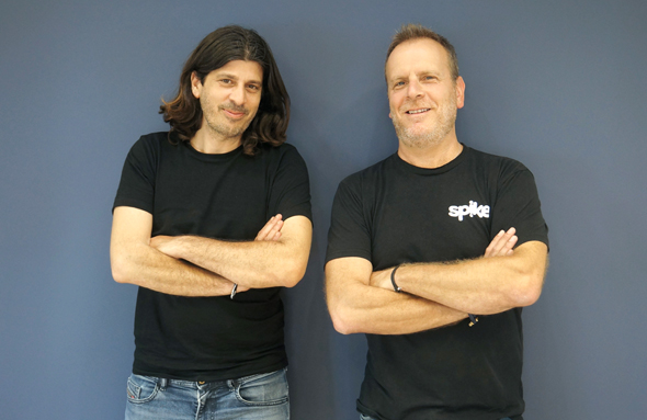 Spike co-founder Dvir Ben-Aroya and Erez Pilosof. Photo: Spike