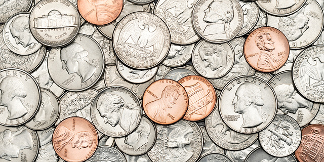 מטבעות אמריקאים, צילום: שאטרסטוק