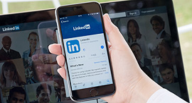 Linkedin. Photo: Shutterstock