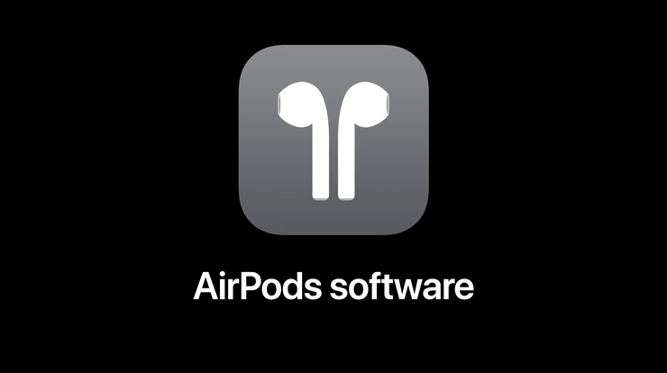airpods software update כנס מפתחים מקוון של אפל, צילום מסך: מתוך WWDC 2020 