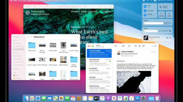 MacOS Big Sur. מערכת ההפעלה החדשה למק , צילום מסך: מתוך WWDC 2020 