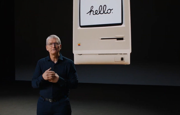 טים קוק: "אפל עוברת למעבדים משלה במק", צילום מסך: מתוך WWDC 2020 