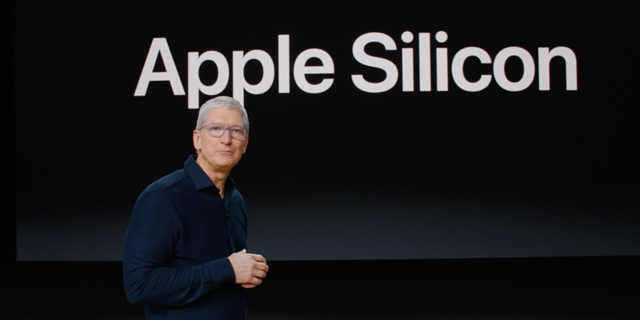 המעבד החדש של אפל Apple Silicon, צילום מסך: מתוך WWDC 2020 