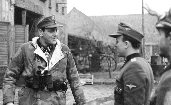 אוטו סקורציני, בימים בהם לא היה מדמיין שיעבוד עבור יהודים, צילום: Bundesarchiv 