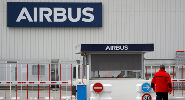 מפעל איירבוס איירבס Airbus  נאנט צרפת פיטורים, צילום: רויטרס