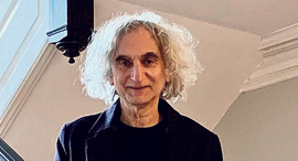 Oded Galor in his home. Photo: Courtesy