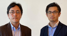 Minister Kazuhiko Nakamura and attaché Motoki Kurita of the Embassy of Japan. Photo: Courtesy