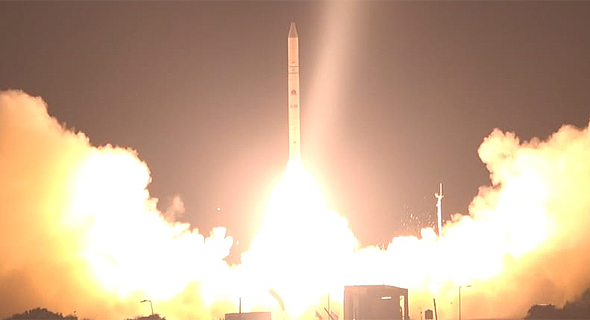 Ofek 16 satelite is launched into space. Photo: Ministry of Defense