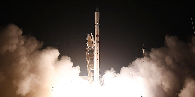 The launch of the Ofek-16 satellite. Photo: Israel Ministry of Defense