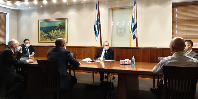 הדיון הכלכלי אצל ראש הממשלה, צילום: בנק ישראל 