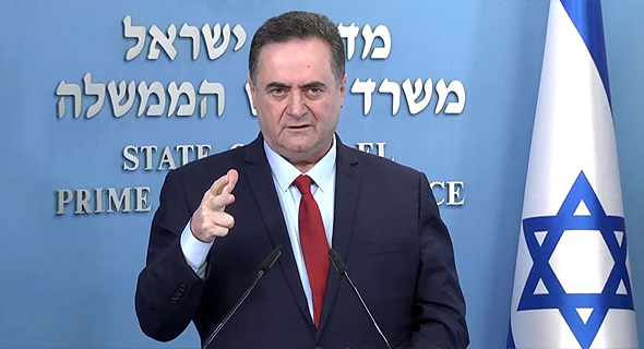 שר האוצר ישראל כץ מציג את התוכנית הכלכלית, אתמול.  שפע של סיסמאות
