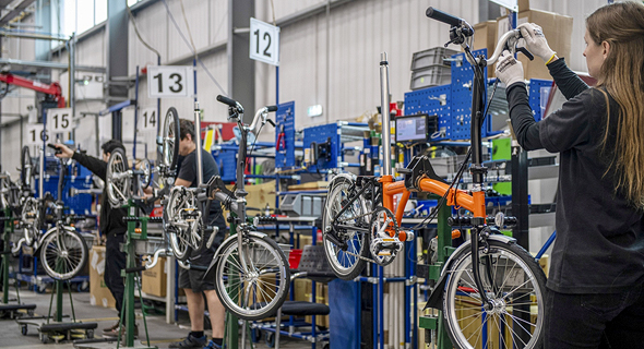 מפעל האופניים ברומפטון בלונדון