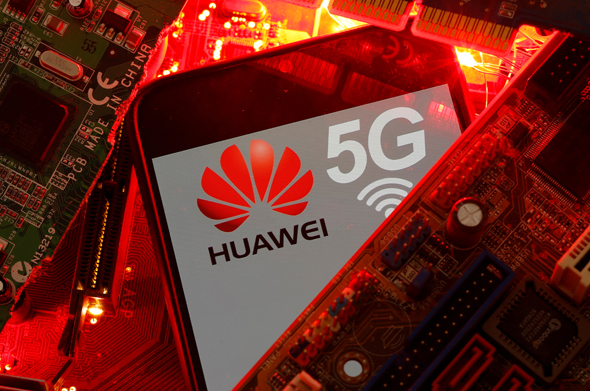 לוגו וואווי Huawei G5 סמארטפון , צילום: רויטרס