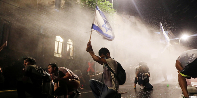 Protests escalate in Jerusalem and Tel Aviv as discontent from government’s response to Covid-19 grows