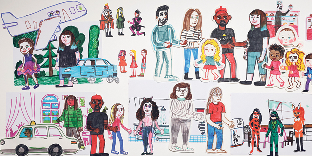 מתנות קטנות: תערוכת יצירות של אמנים עבור ילדיהם