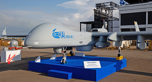 An IAI-made UAV. Photo: Bloomberg