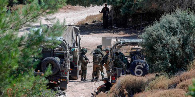 פריסת כוחות צה"ל בגבול לבנון, צילום: AFP