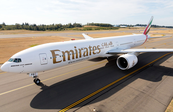 בואינג 777 של אמירייטס, צילום: emirates