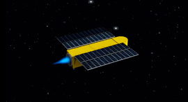 A mini satellite. Photo: Rafael