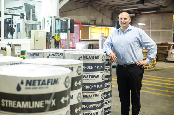 Netafim CEO Gaby Miodownik. Photo: Dror Sithakol