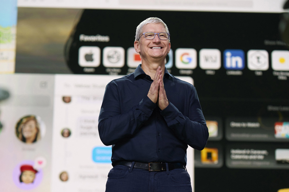 טים קוק מנכ"ל אפל יוני 2020, צילום: Apple