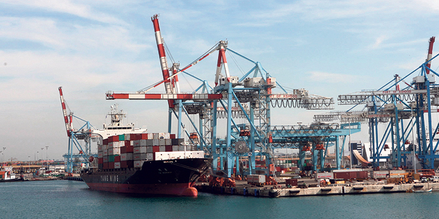 למרות הקורונה: שיא בפריקת מכולות בנמל אשדוד ב-2020