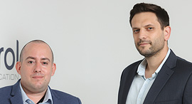 EyeControl co-founders Or Retzkin (right) and Itai Kornberg. Photo: PR