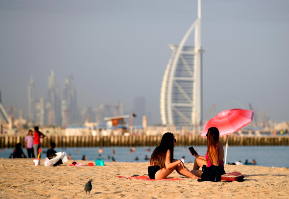 Tourism is among the sectors the UAE is trying to promote in an effort to diversify its economy. Photo: AFP