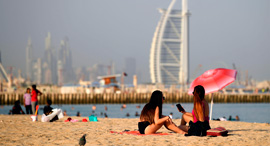 Tourism is among the sectors the UAE is trying to promote. Photo: AFP