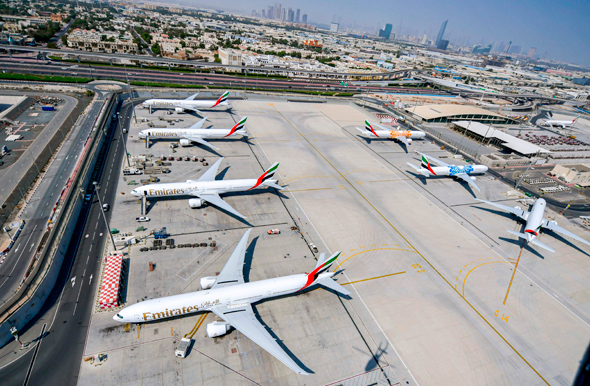 The Dubai International Airport. Photo: AFP