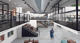 An artist's rendition of the  Eyecon photography center. Photo: Eyecon