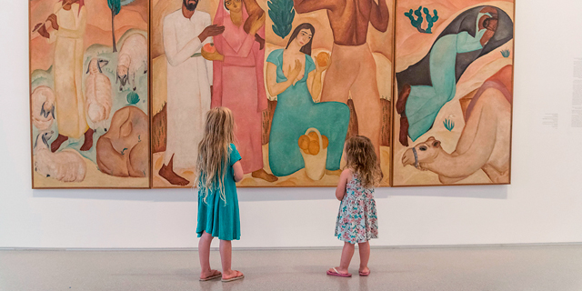 אמנות בסוף הקיץ: תערוכות ופעילויות לילדים