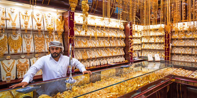 ענף הסחר המוביל בדובאי: זהב, יהלומים ותכשיטים
