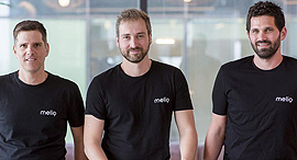 Melio founders Ziv Paz (from right), Matan Bar and Ilan Atias. Photo: Melio