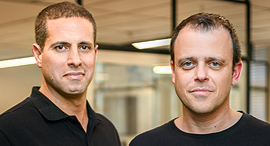 Pcysys co-founders Arik Faingold (left) and Arik Liberzon. Photo: Doron Letzter