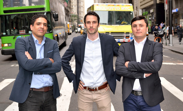 Siemplify founders Alon Cohen (from left), Amos Stern, and Garry Fatakhov. Photo: Siemplify