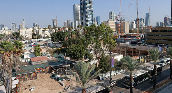 שטח מתחם סומייל בתל אביב, צילום: עמית שעל