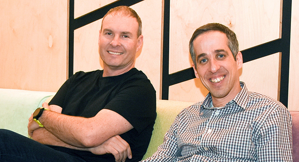 Hysolate co-founder Tal Zamir (right) and chairman Marc Gaffan. Photo: Hysolate