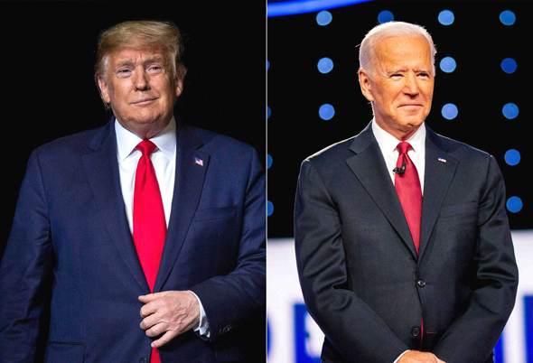 Donald Trump (left) and Joe Biden. Photo: Reuters
