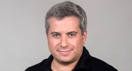 Pasha Romanovski, co-founding partner at Hanaco and existing board member. Photo: Amir Levy