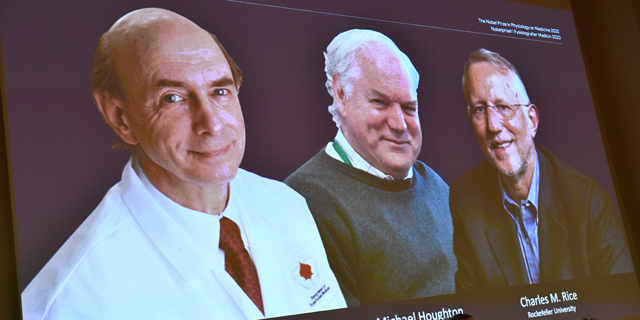 פרס נובל ברפואה הענק לשלושה חוקרים על תגלית נגיף הפטיטיס C