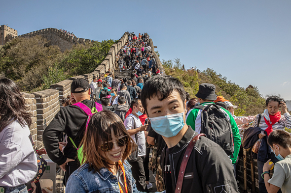 תיירים בסין